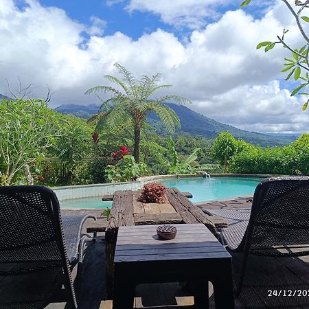 Dwan Tea Mountain Side Bed and Breakfast Jatiluwih Buitenkant foto