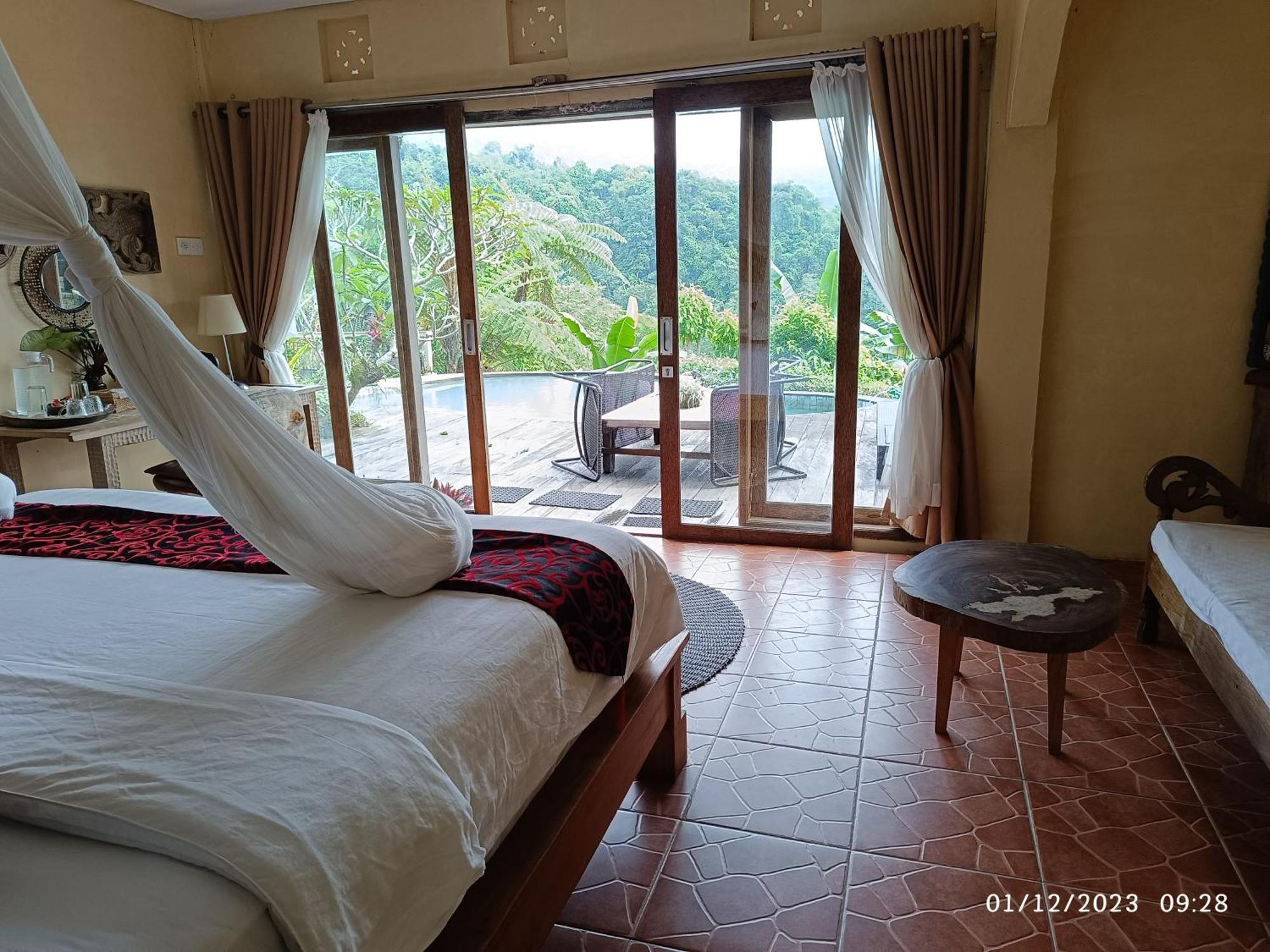 Dwan Tea Mountain Side Bed and Breakfast Jatiluwih Buitenkant foto