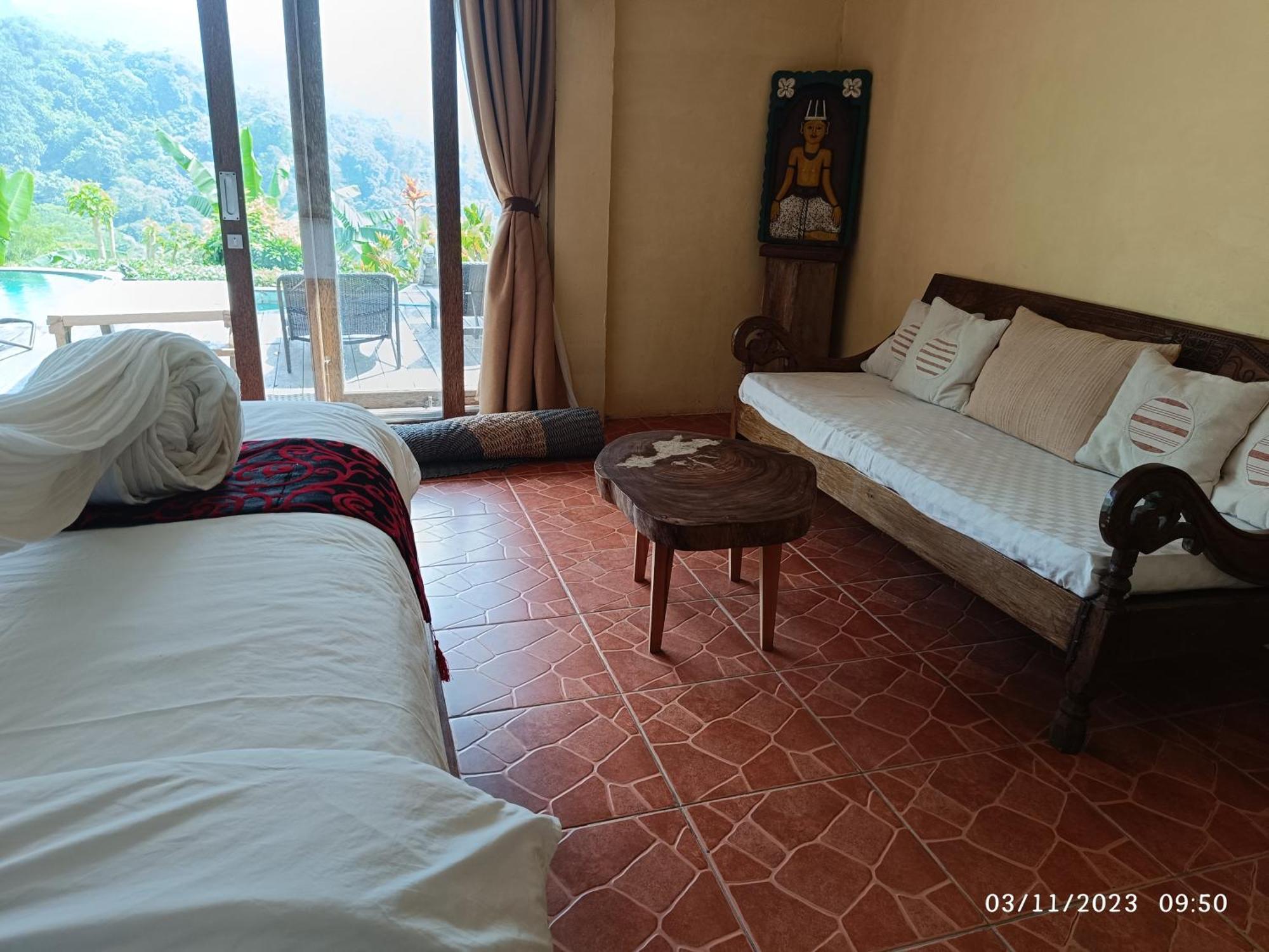 Dwan Tea Mountain Side Bed and Breakfast Jatiluwih Kamer foto