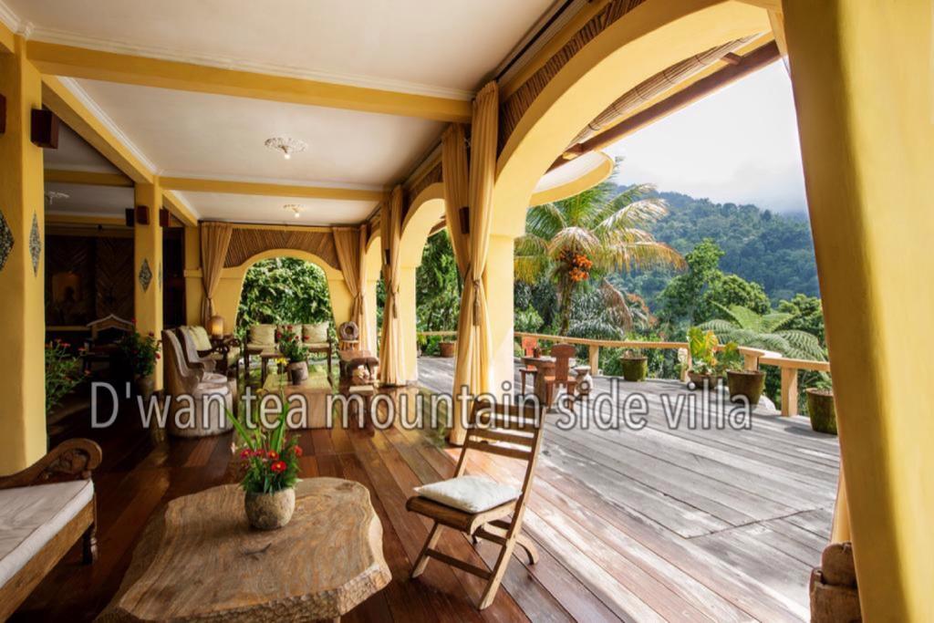 Dwan Tea Mountain Side Bed and Breakfast Jatiluwih Buitenkant foto