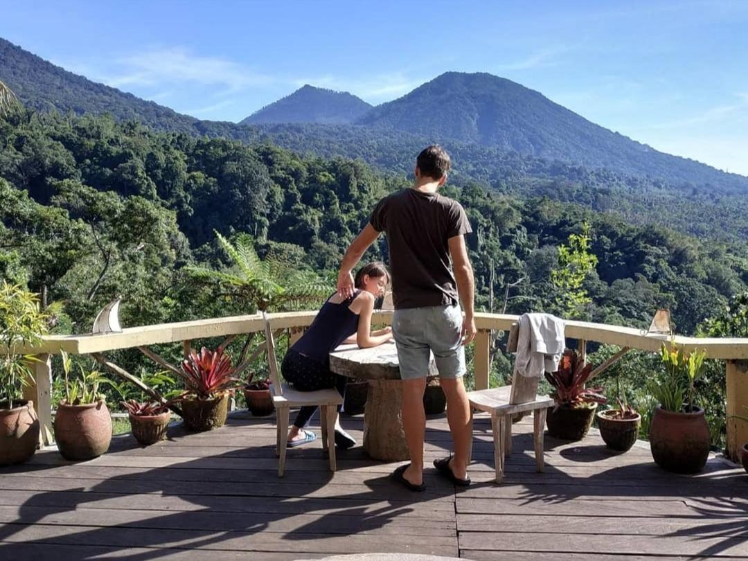 Dwan Tea Mountain Side Bed and Breakfast Jatiluwih Buitenkant foto